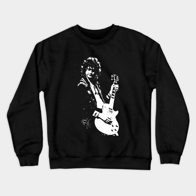 Guitar Legend Crewneck Sweatshirt by Playful Creatives